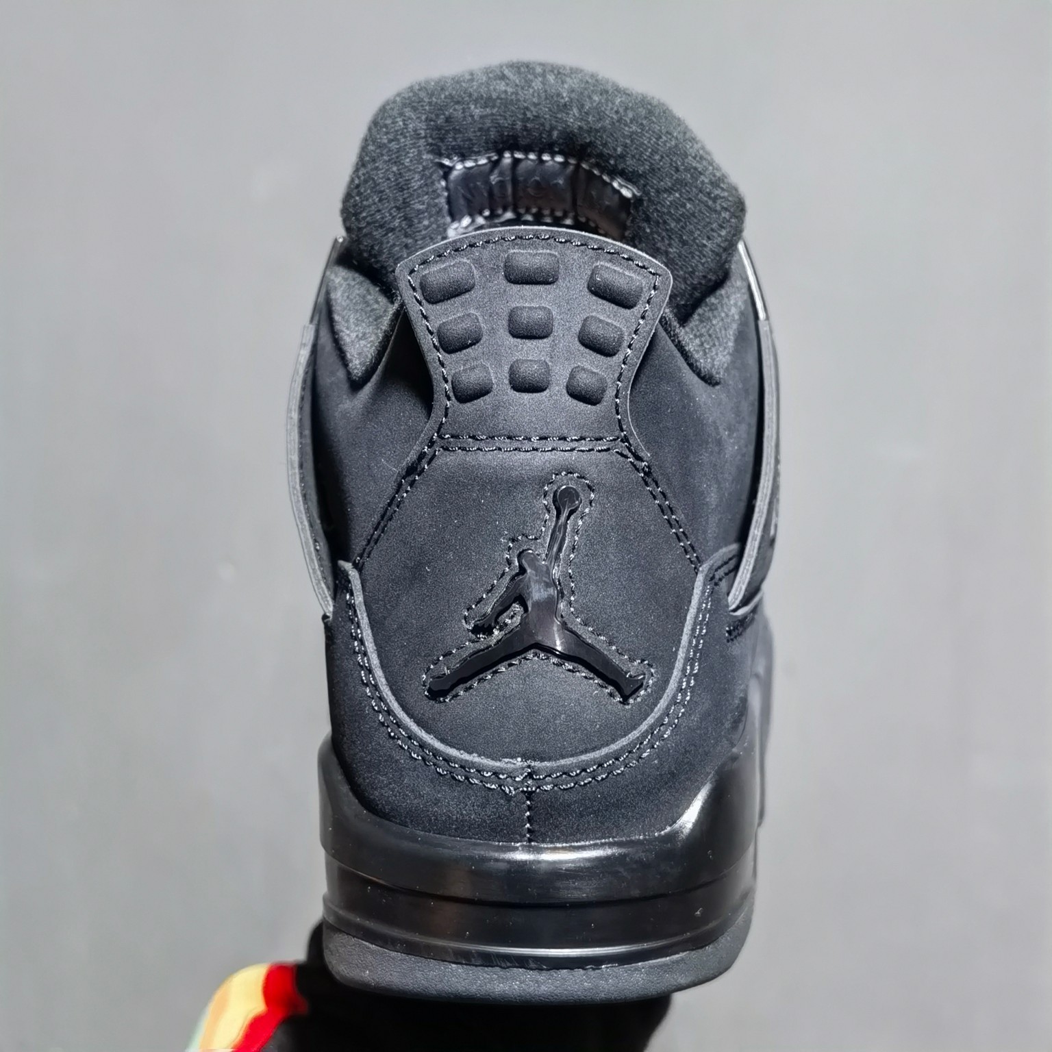 AJ4黑猫尺码:40-47.5福利特价-AirJordan4RetroBlackCat黑猫麂皮黑武士CU