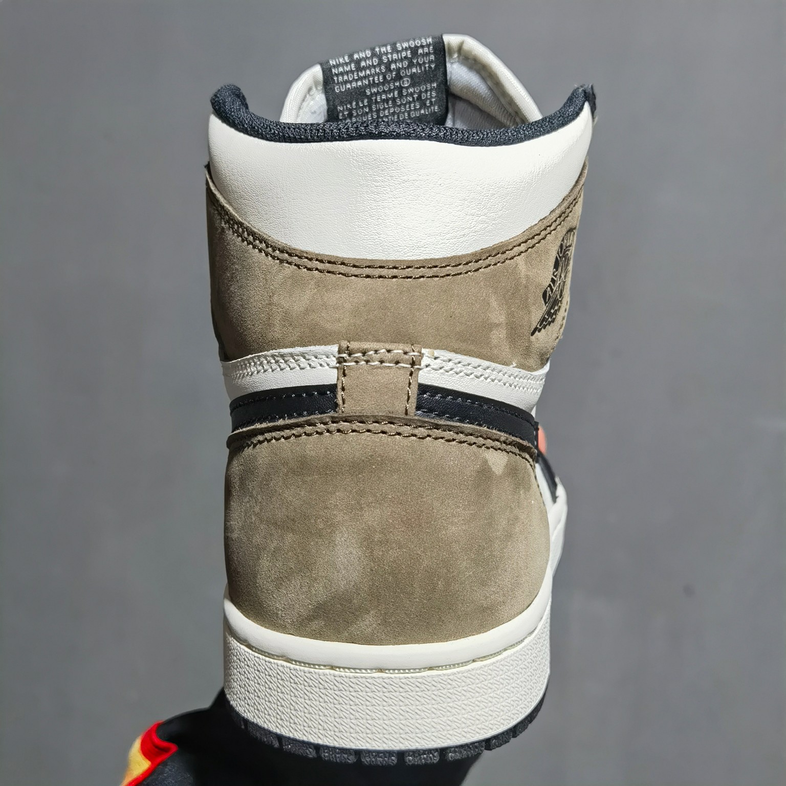 AJ1小倒钩尺码40.5-47.5新M纯原出品-AirJordan1DarkMochaAJ1小倒钩黑棕黑