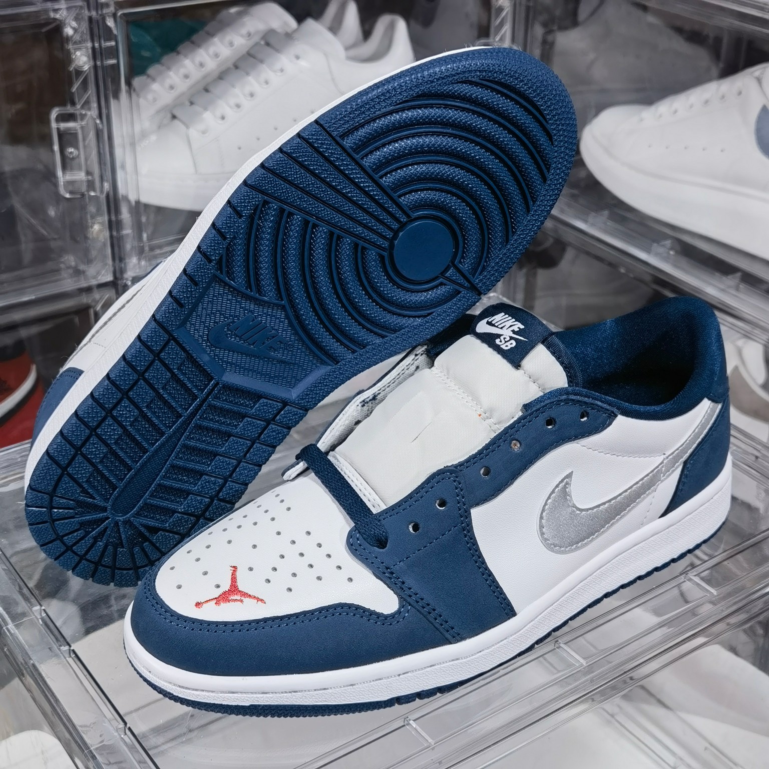 SBxAirJordan1LowAJ1白蓝海军蓝CJ7891-4004040.5414242.54344