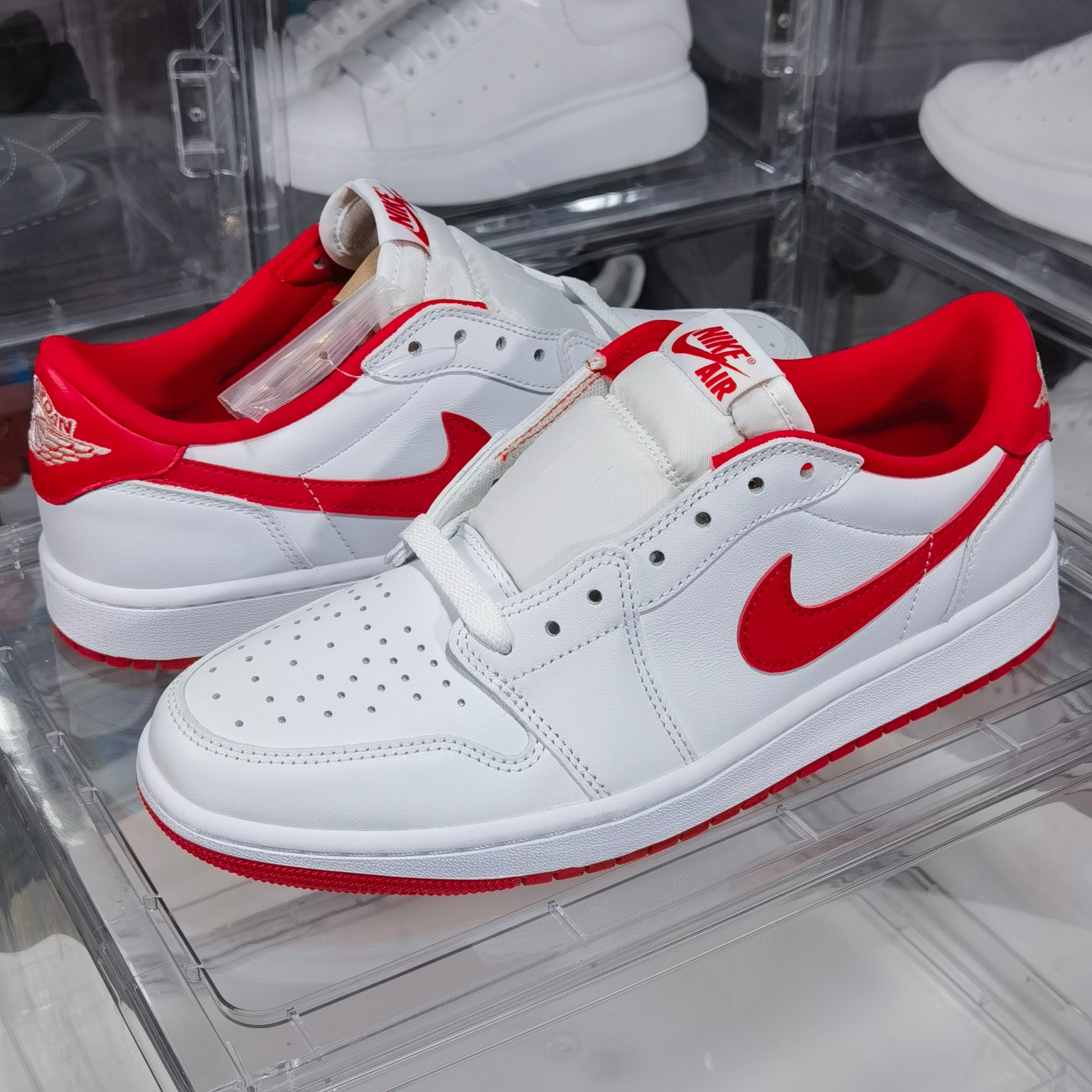 AirJordan1LowOGSwoosh纯原AJ1白红低帮CZ0790-1614040.5414242