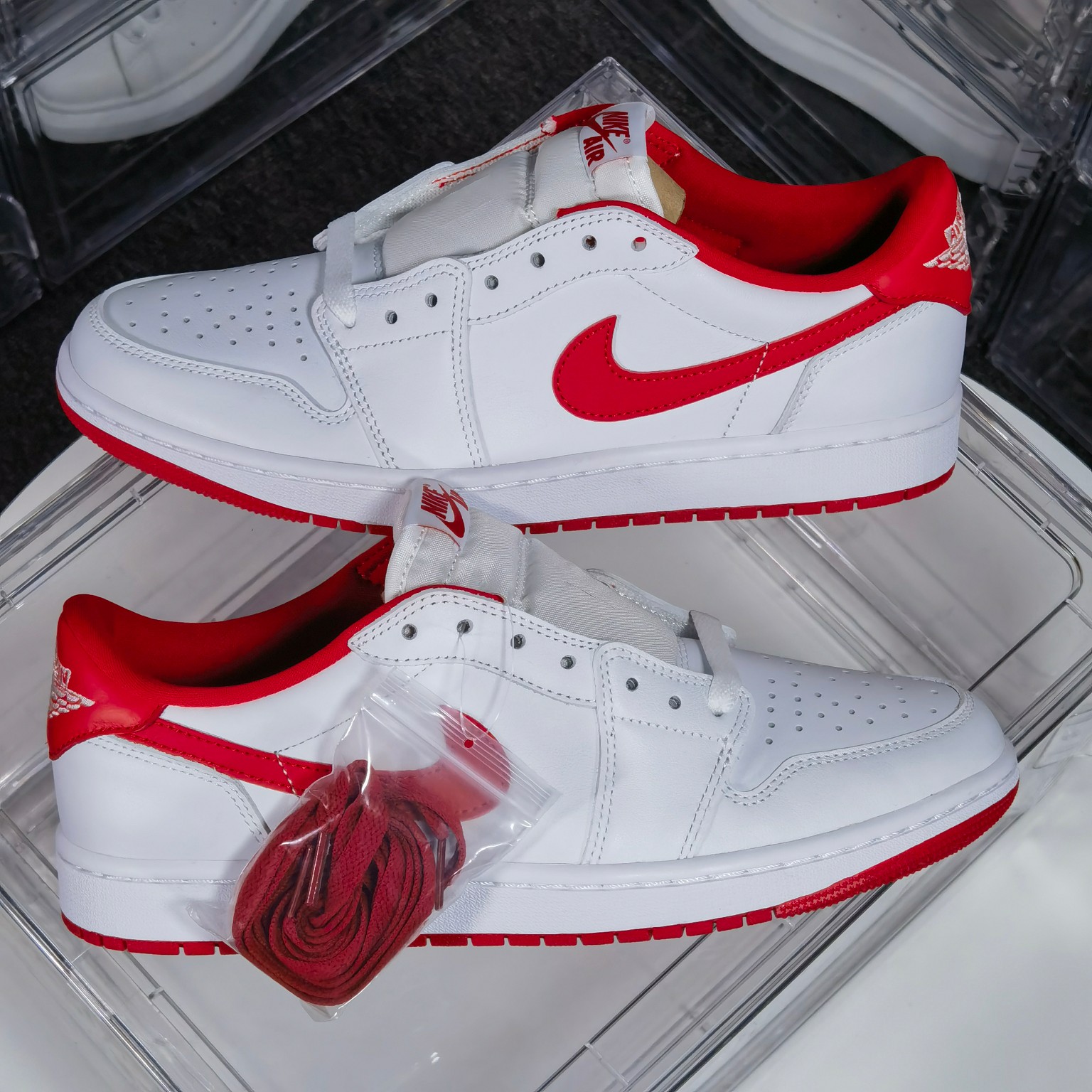 AirJordan1LowOGSwoosh纯原AJ1白红低帮CZ0790-1614040.5414242