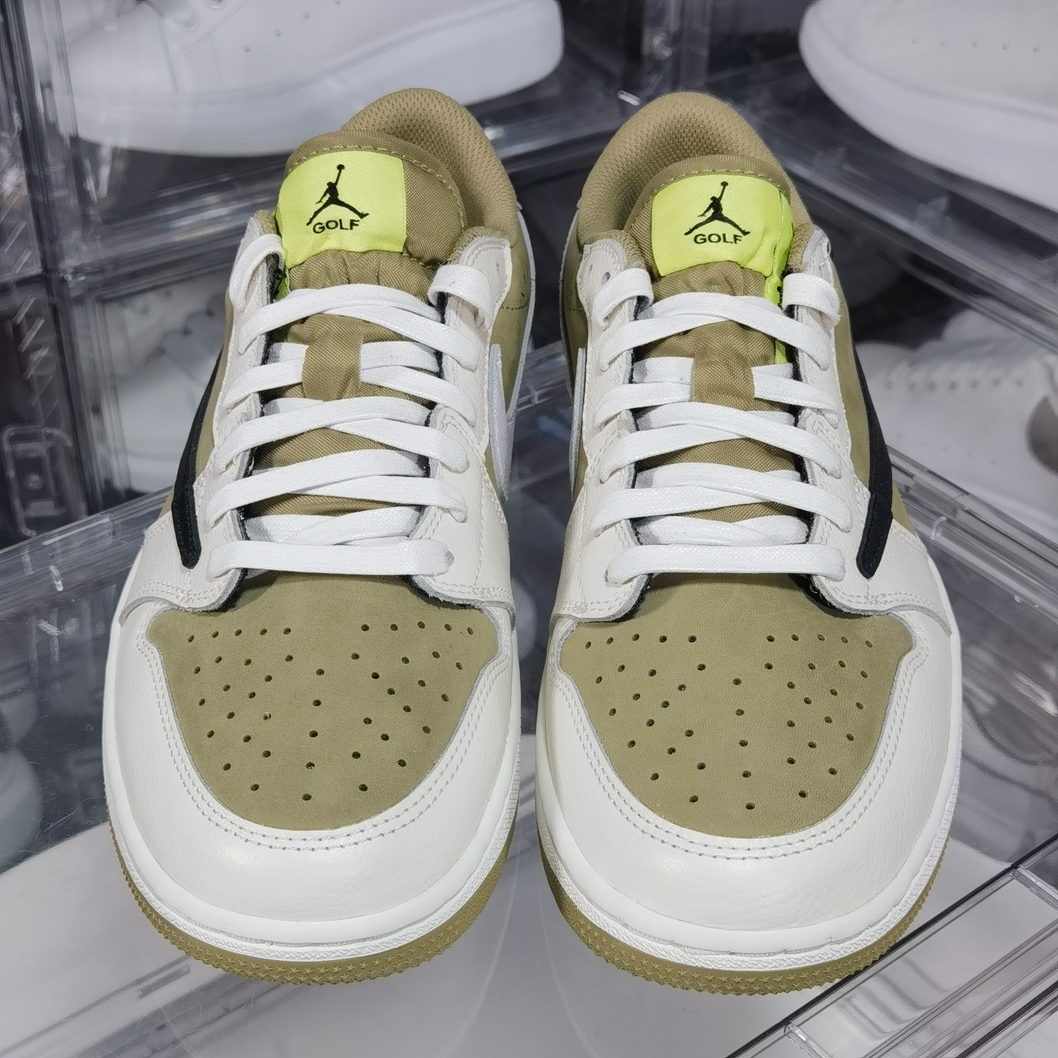 AJ1Low高尔夫尺码:40-48纯原版出品-TravisScottxAirJordan1LowGolf