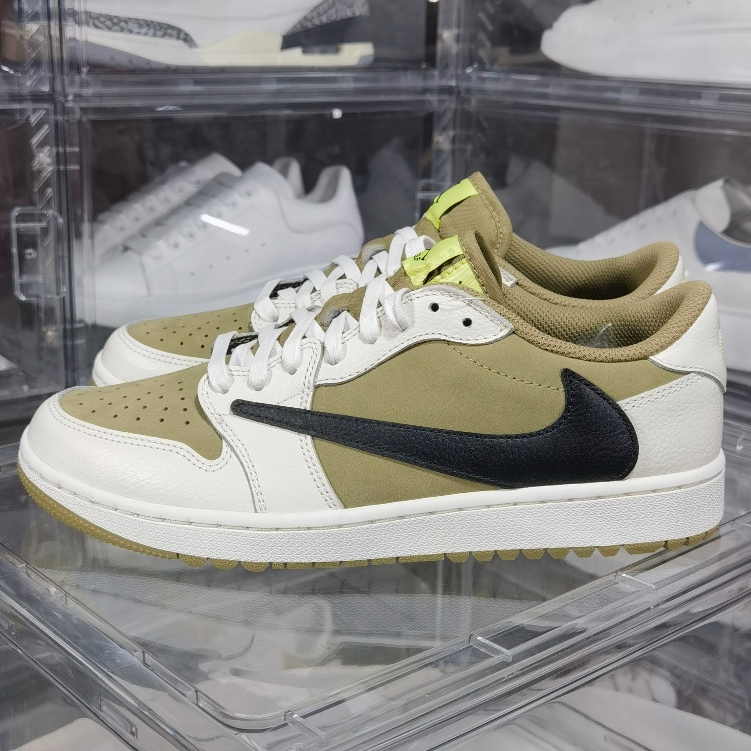 AJ1Low高尔夫尺码:40-48纯原版出品-TravisScottxAirJordan1LowGolf