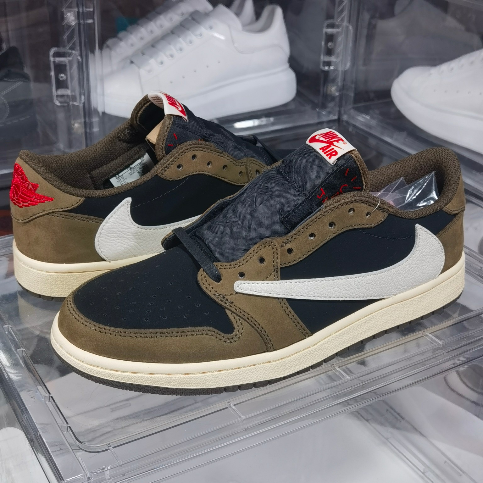 AJLow鬼脸倒钩尺码40-47.5纯原特价出品-TravisScottxAirJordan1Low鬼脸