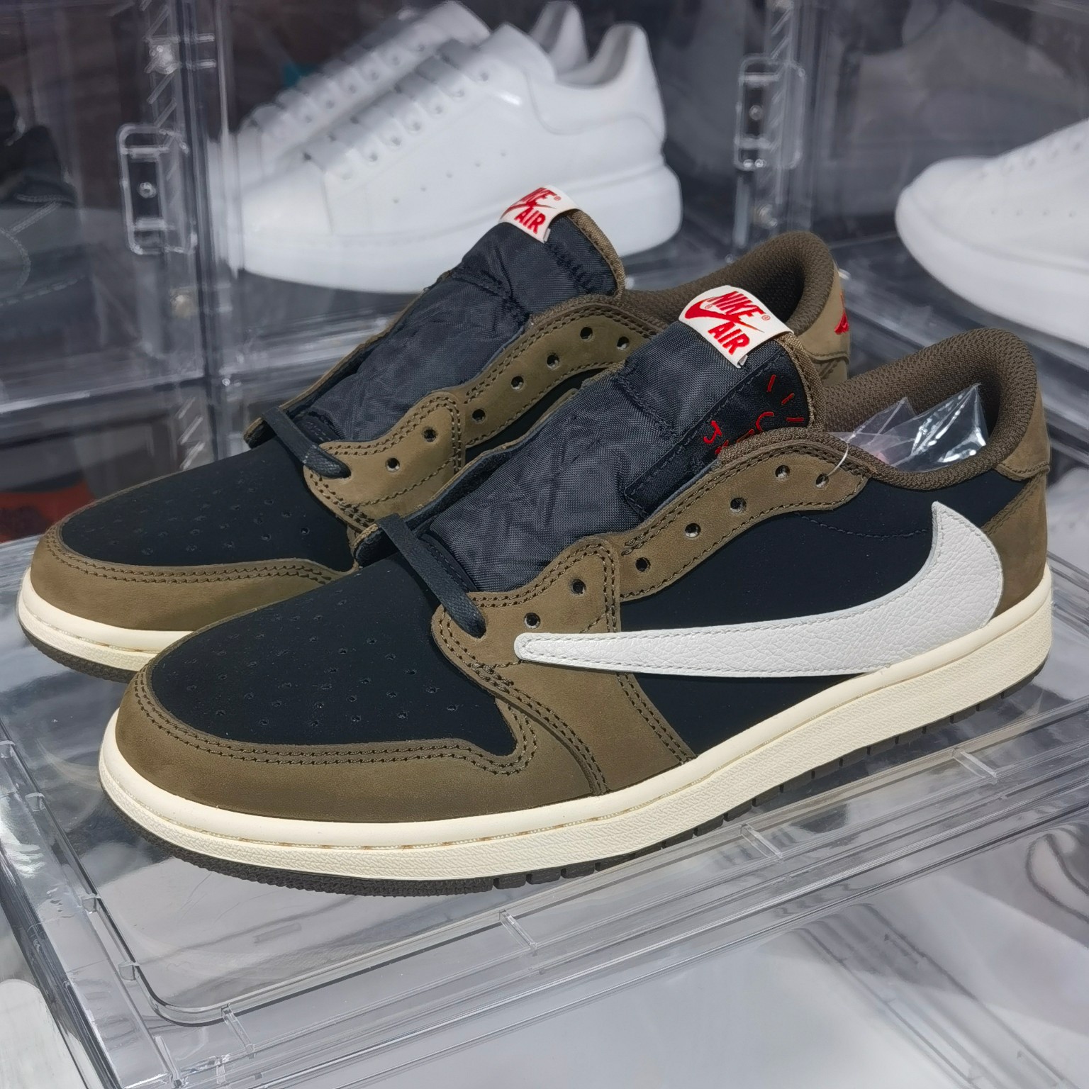 AJLow鬼脸倒钩尺码40-47.5纯原特价出品-TravisScottxAirJordan1Low鬼脸