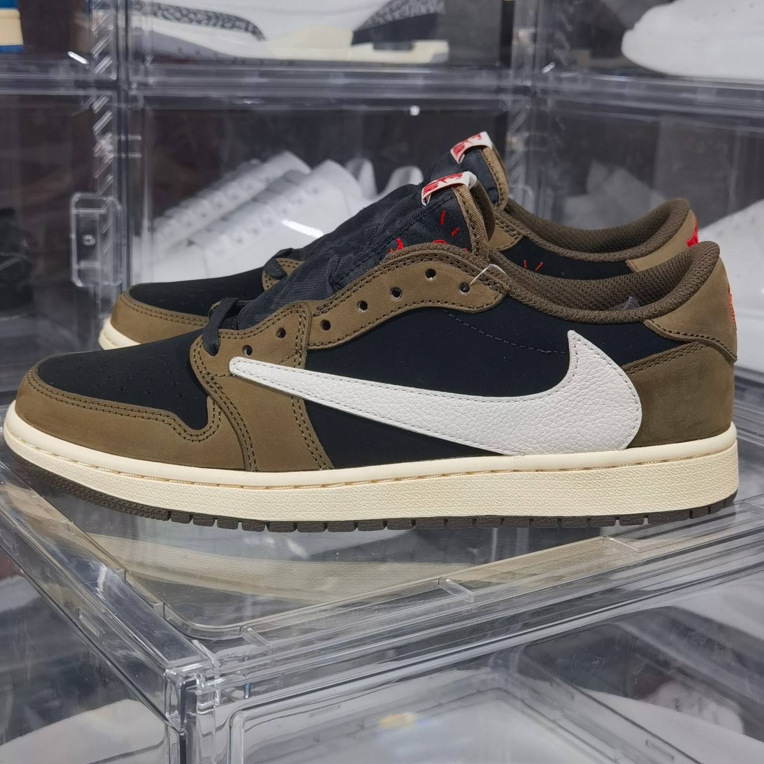 AJLow鬼脸倒钩尺码40-47.5纯原特价出品-TravisScottxAirJordan1Low鬼脸