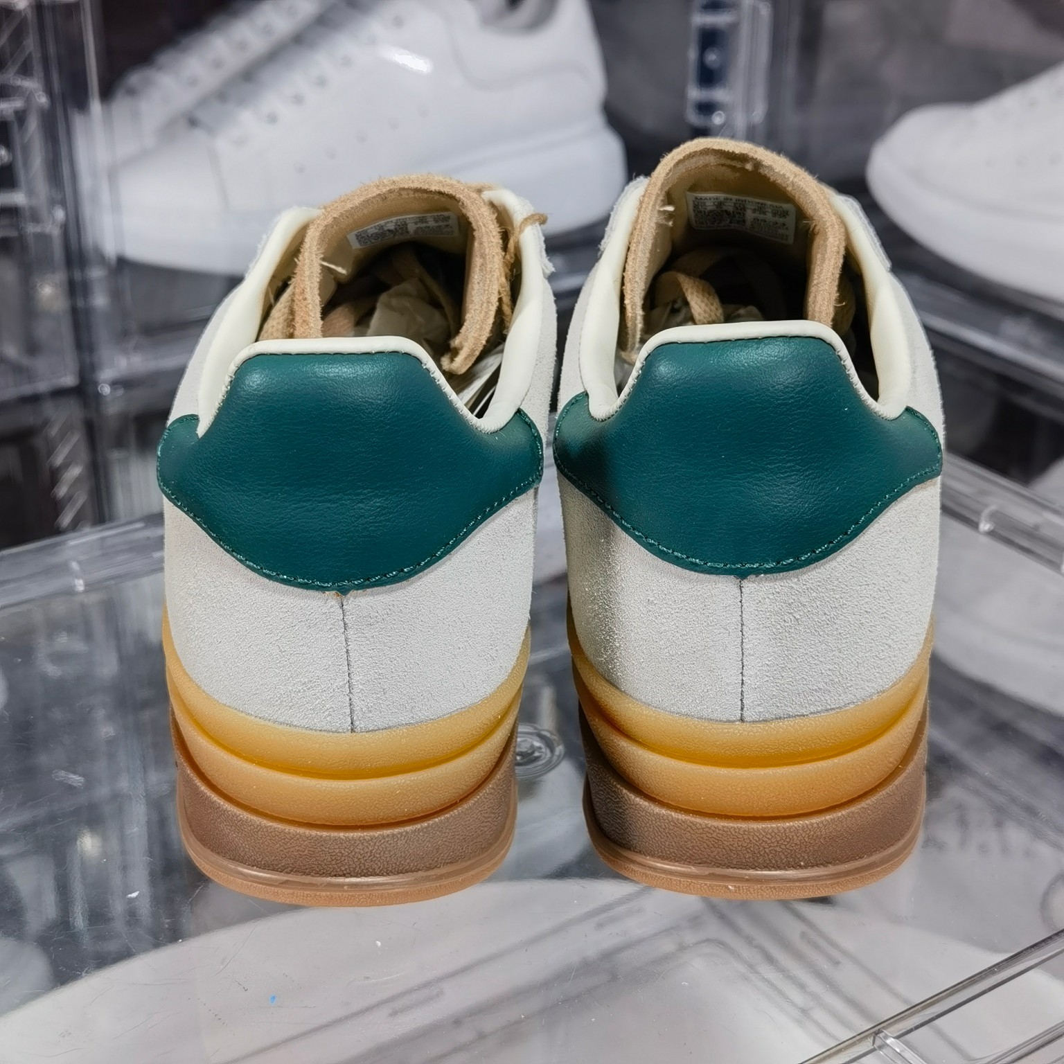 新款首发AdidasOriginalsGazelleBoldW羚羊松糕系列复古百搭厚底增高低帮休闲运动板