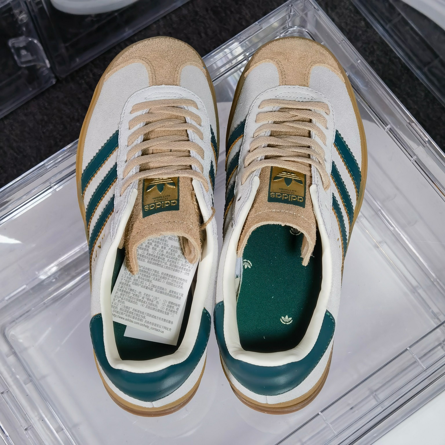 新款首发AdidasOriginalsGazelleBoldW羚羊松糕系列复古百搭厚底增高低帮休闲运动板