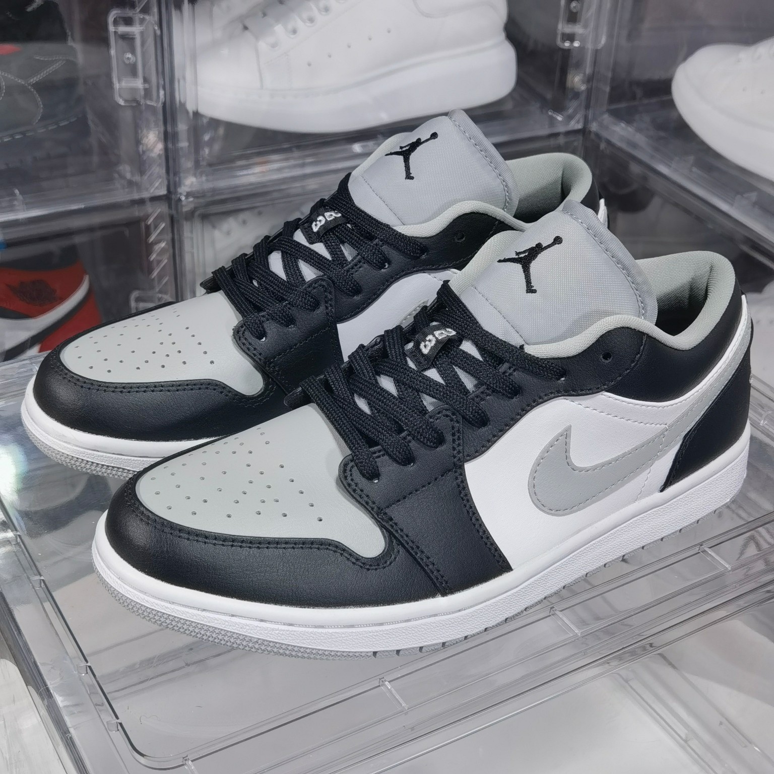 AJ1Low影子灰鞋码36-47.5纯原出品-AirJordanLowShadow影子灰553558-0