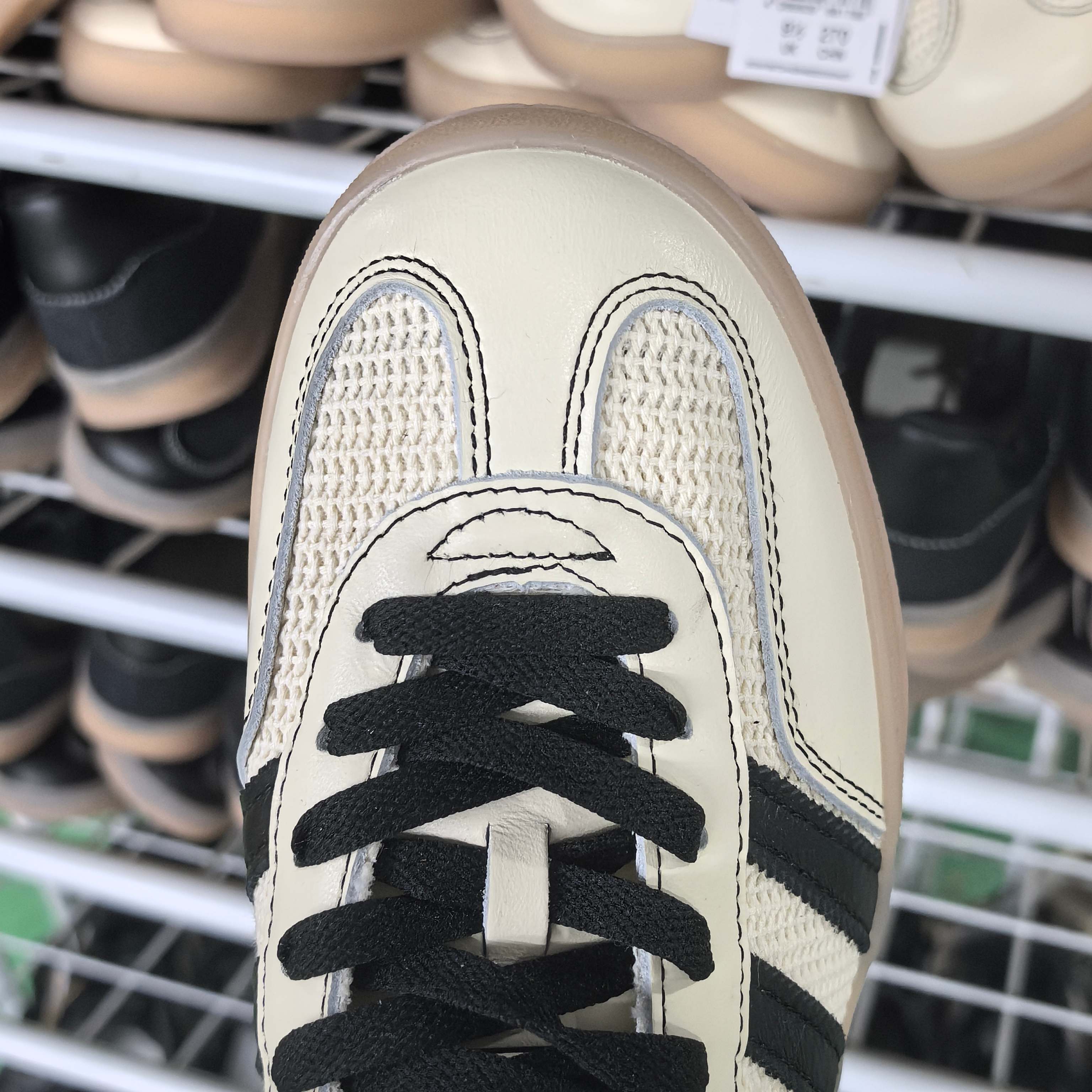 特价福利  德训Gazelle系列白网全头层出货 货号: JQ7083 尺码:35.5 36 36.5 37 38 38