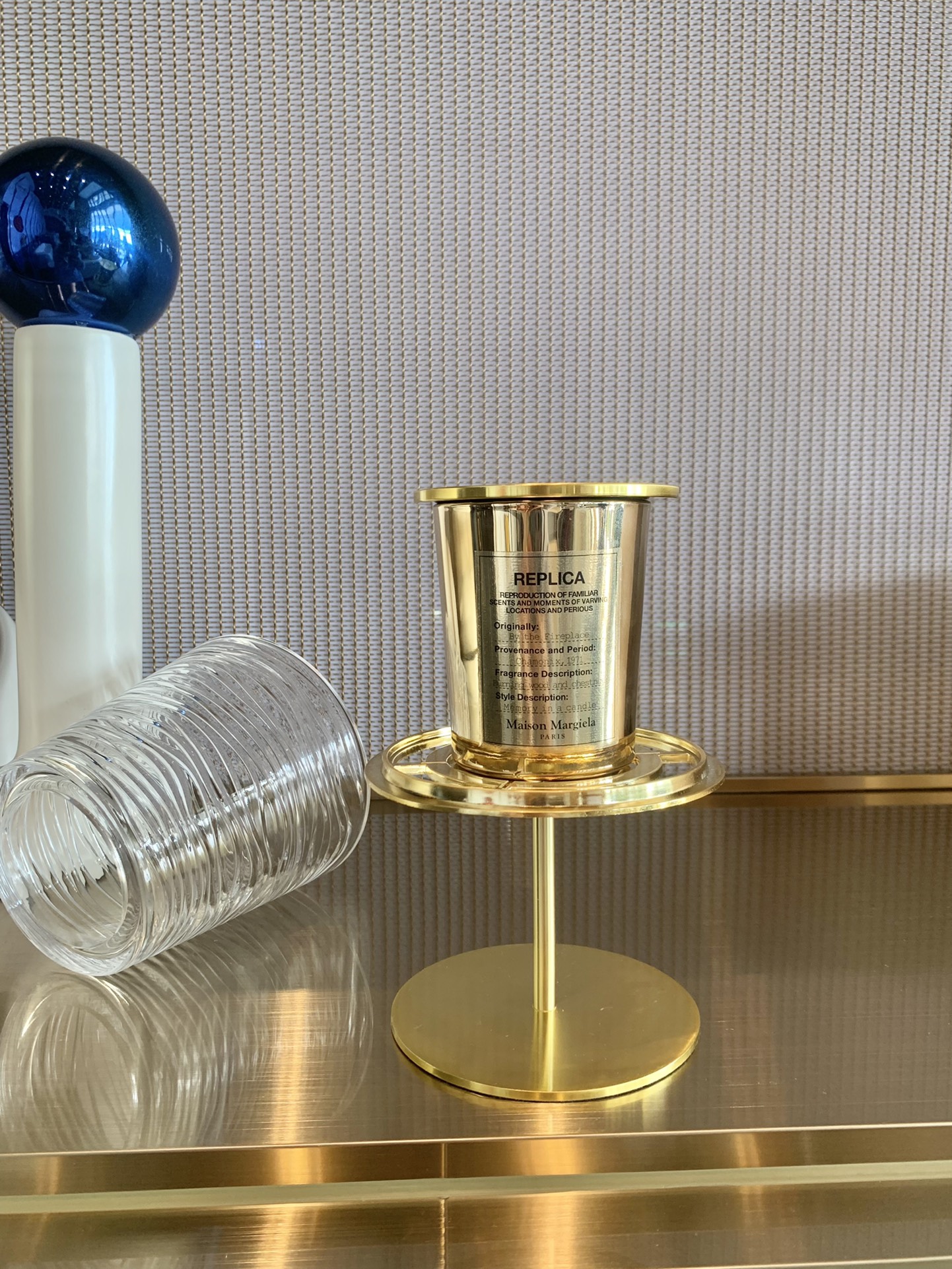Gilded Margiela-Style Candlestick Table Lamp - Comprehensive 2