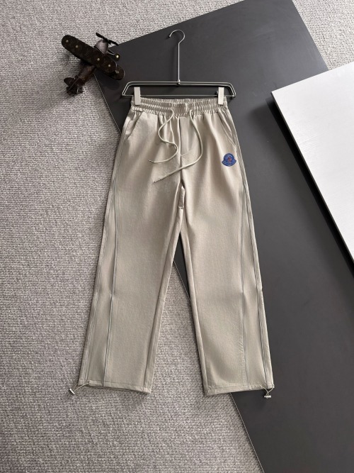 Moncler 2025 Spring/Summer Elastic Waistband Casual Pants 1 Moncler 2025 Spring/Summer Elastic Waistband Casual Pants