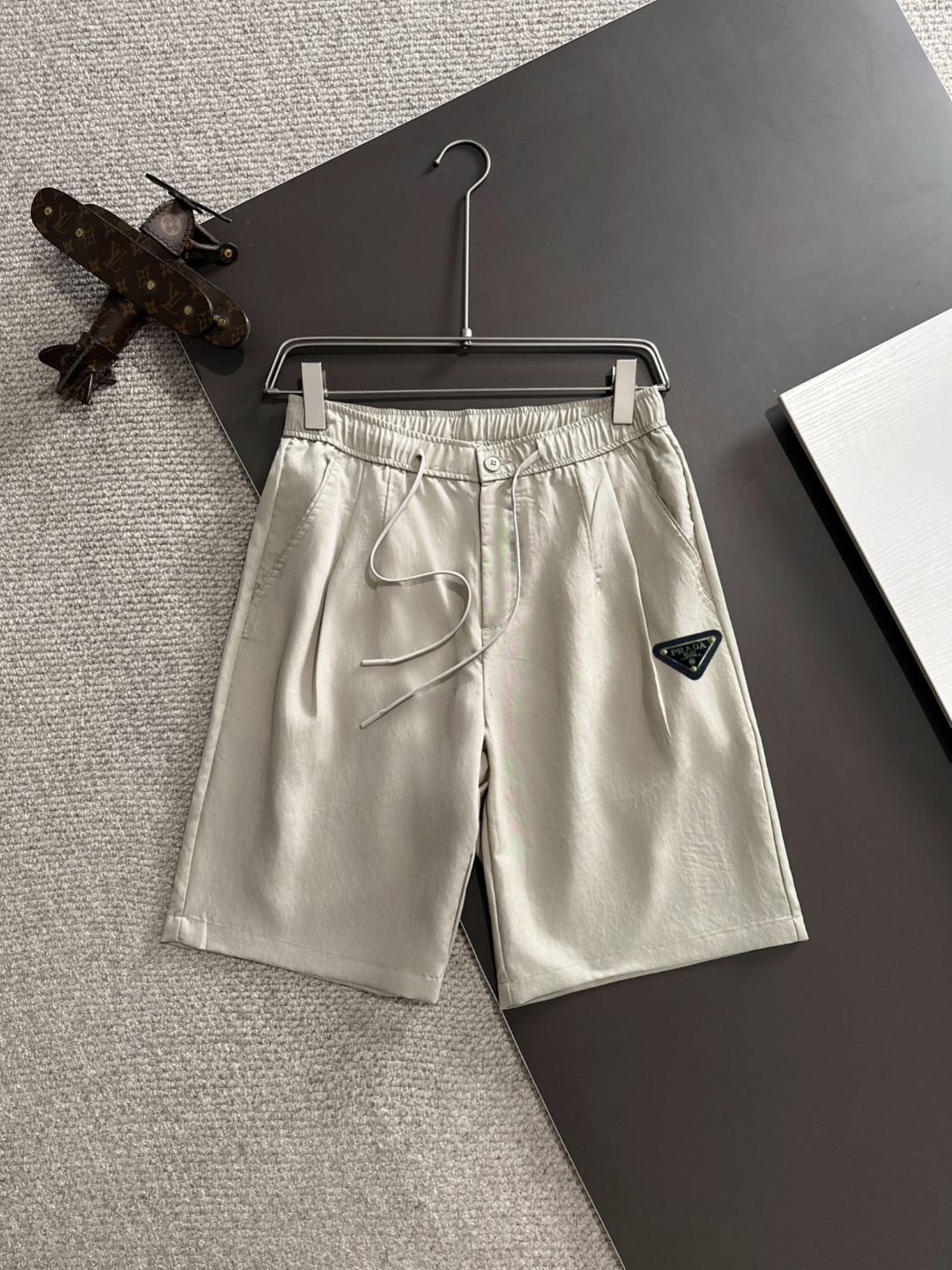 Envío al día siguiente, productos de alta gama, pantalones cortos casuales con banda elástica nuevos de primavera y ver…
