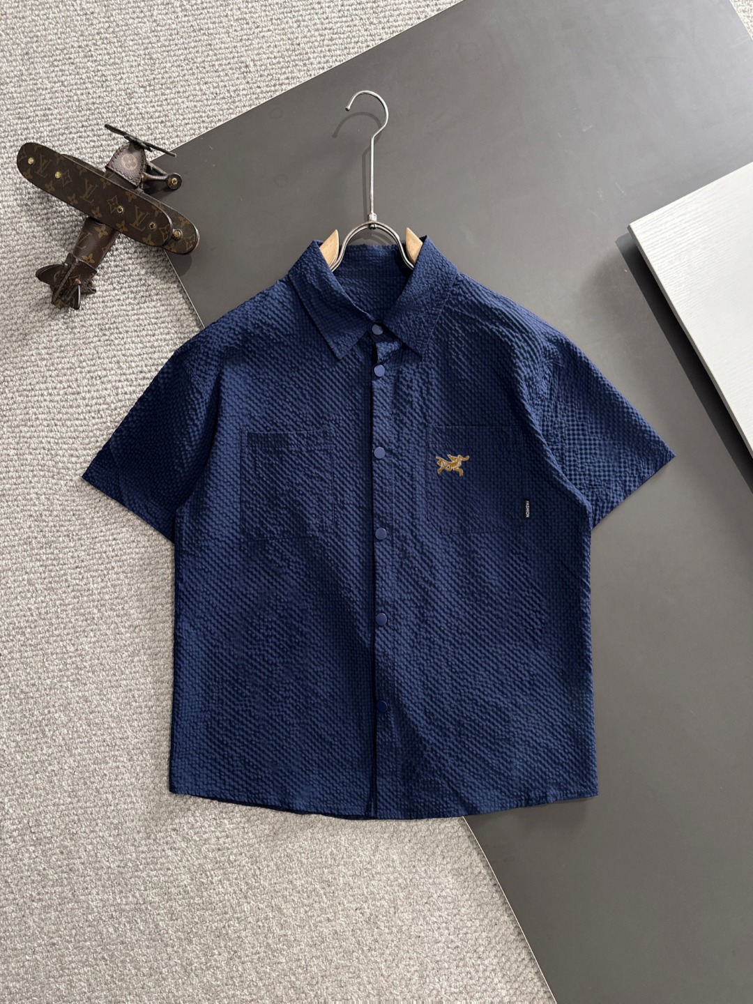 Sophisticated High-Quality Summer Leisure Suit: Customized Liquid Ammonium Cotton Fabric, M-5XL. - 图片 2