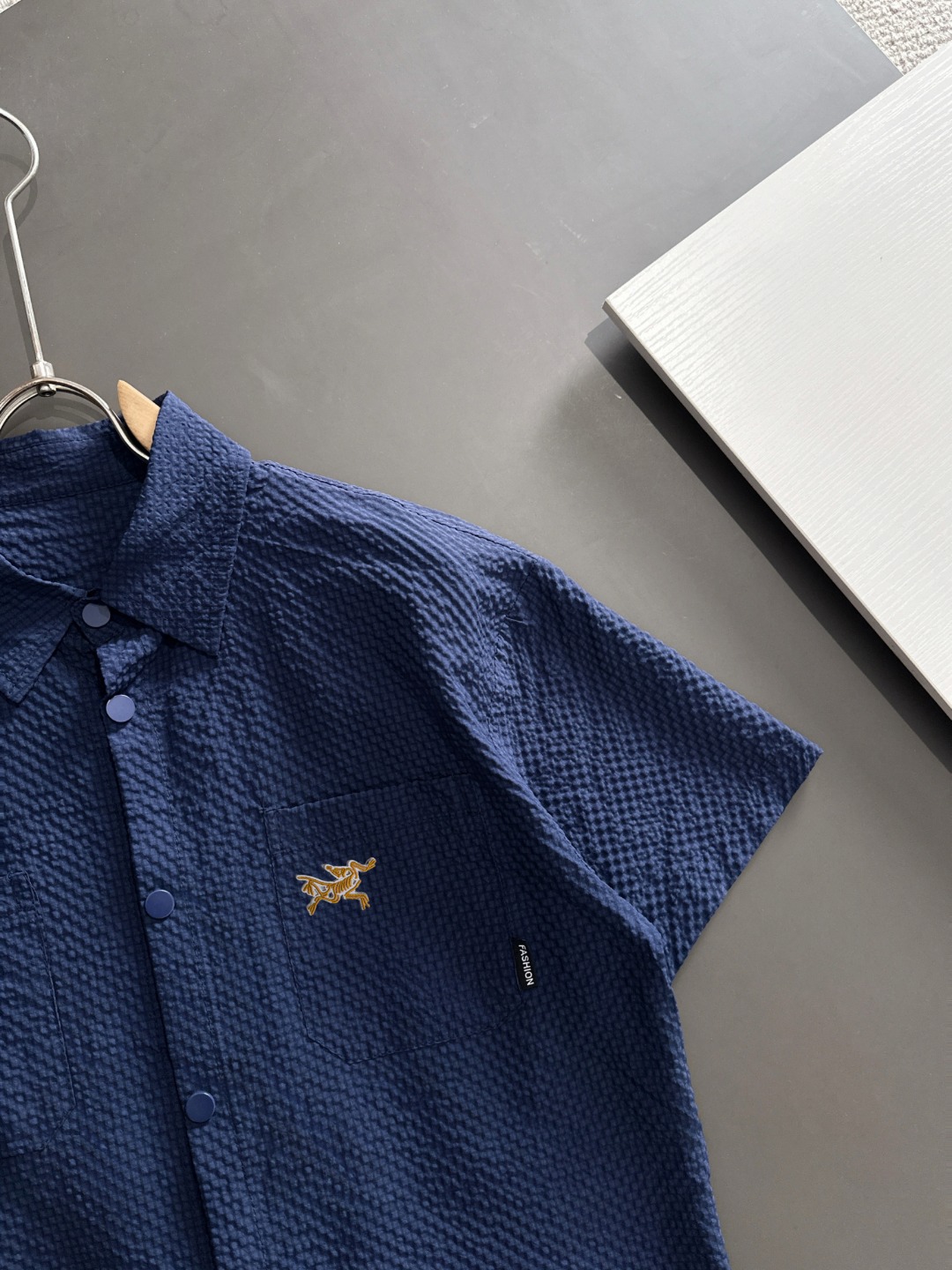Sophisticated High-Quality Summer Leisure Suit: Customized Liquid Ammonium Cotton Fabric, M-5XL. - 图片 3