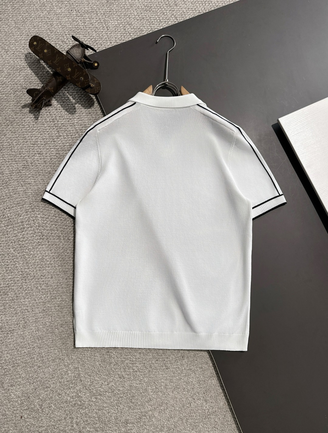 2025 Spring & Summer Men’s Geese Shirt: High Quality Cotton, Stereo Embroidery, Noble Design - 图片 9