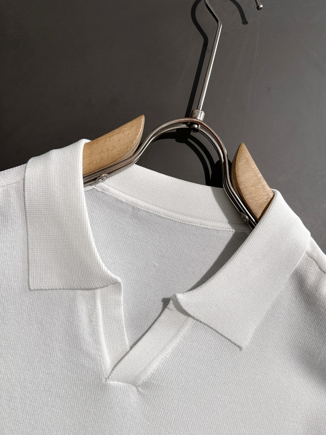 2025 Spring & Summer Men’s Geese Shirt: High Quality Cotton, Stereo Embroidery, Noble Design - 图片 3