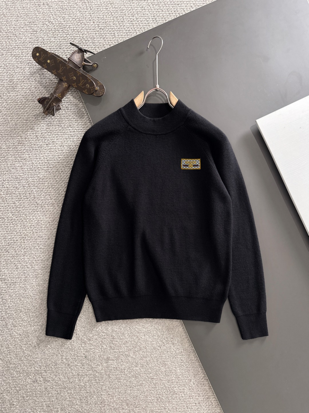 Gucci Pull en Laine avec Logo Brodé - Collection Automne/Hiver 2025