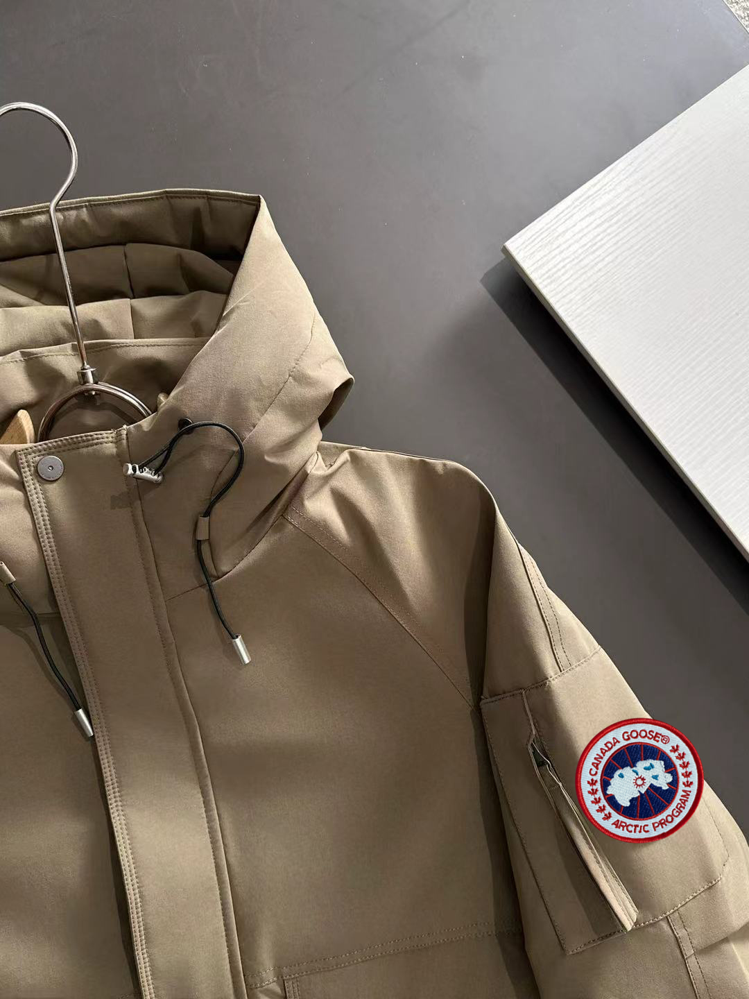 两天货期 大鹅 🔥🔥高端定制 2025冬季官网最新款爆款羽绒服 客供原版订制五金配件全进口原版定制 欢迎