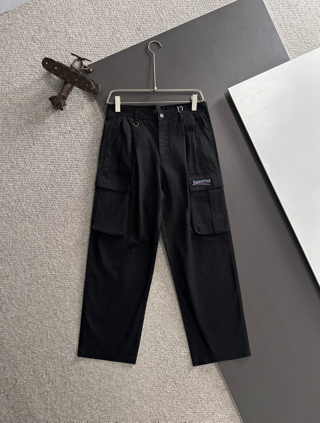 P180 Balenciaga 2026 nuevos pantalones casuales de verano con banda elástica, tejidos contrapersonalizados con alta tra…