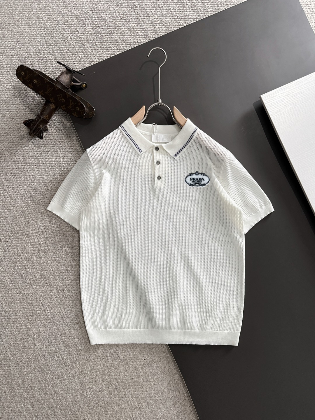 Envío al día siguiente P160 Nueva camiseta de manga corta de verano para hombre Prada 2026 de alta calidad Confeccionad…
