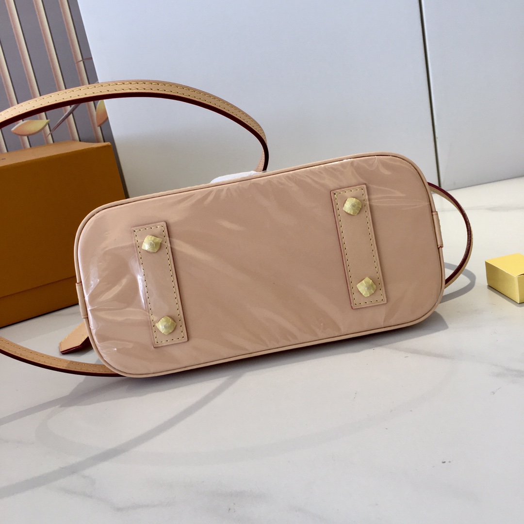 Louis Vuitton Alma BB Monogram Canvas Handbag Crossbody Bag M53152 8 i1732778302 650 7