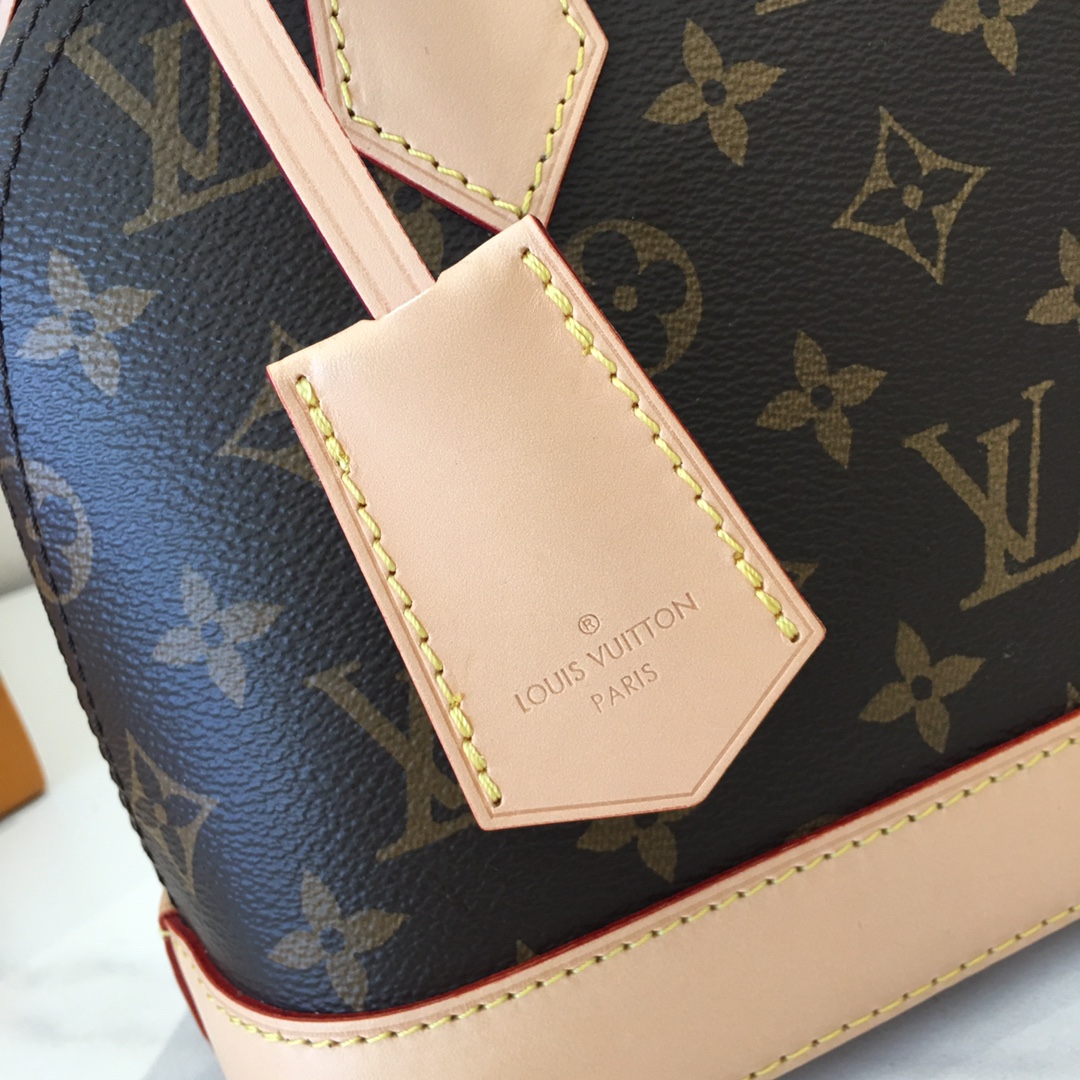 Louis Vuitton Alma BB Monogram Canvas Handbag Crossbody Bag M53152 6 i1732778302 8818 2