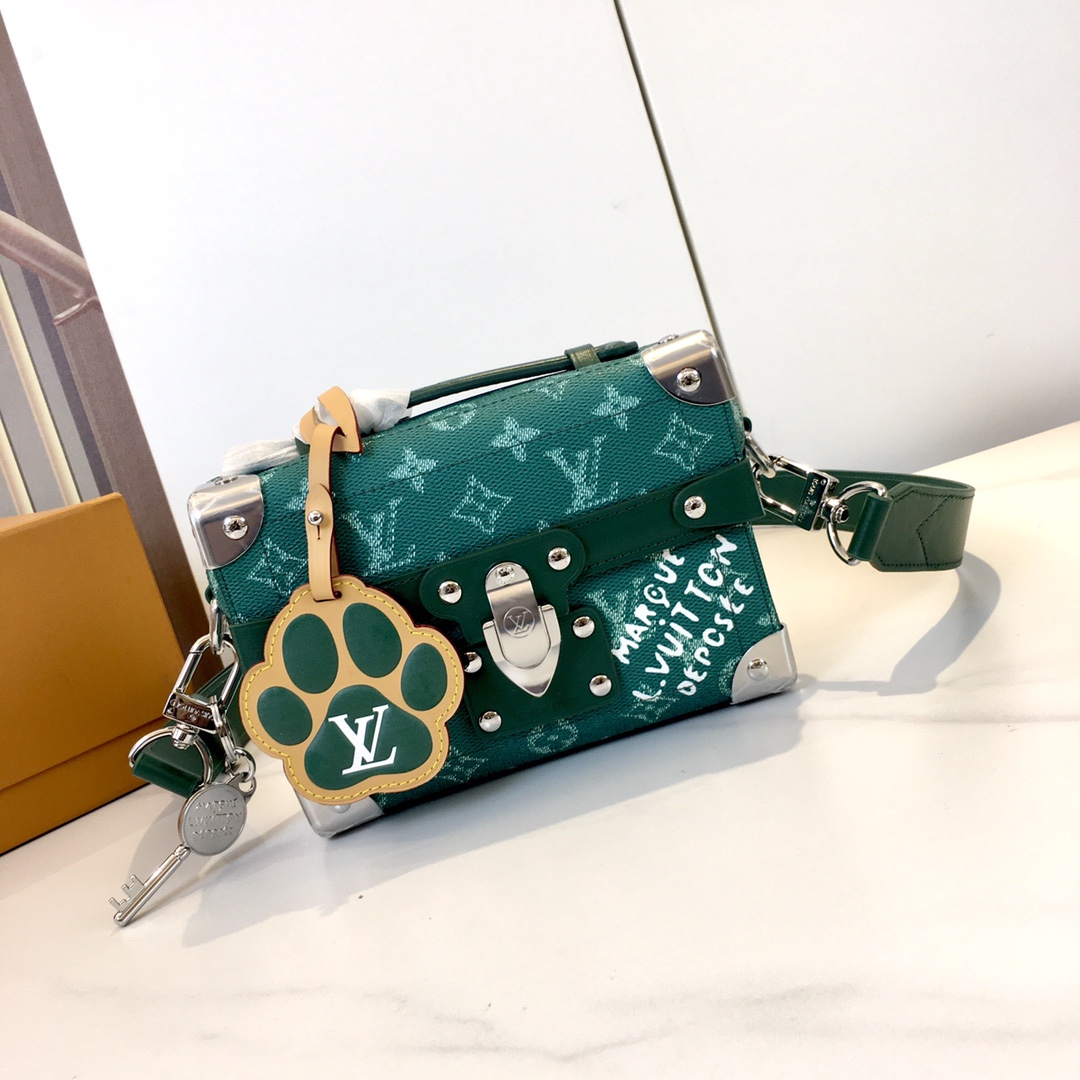 Louis Vuitton Soul Trunk Monogram Dust Green Messenger Bag 4 i1734415147 5487 2