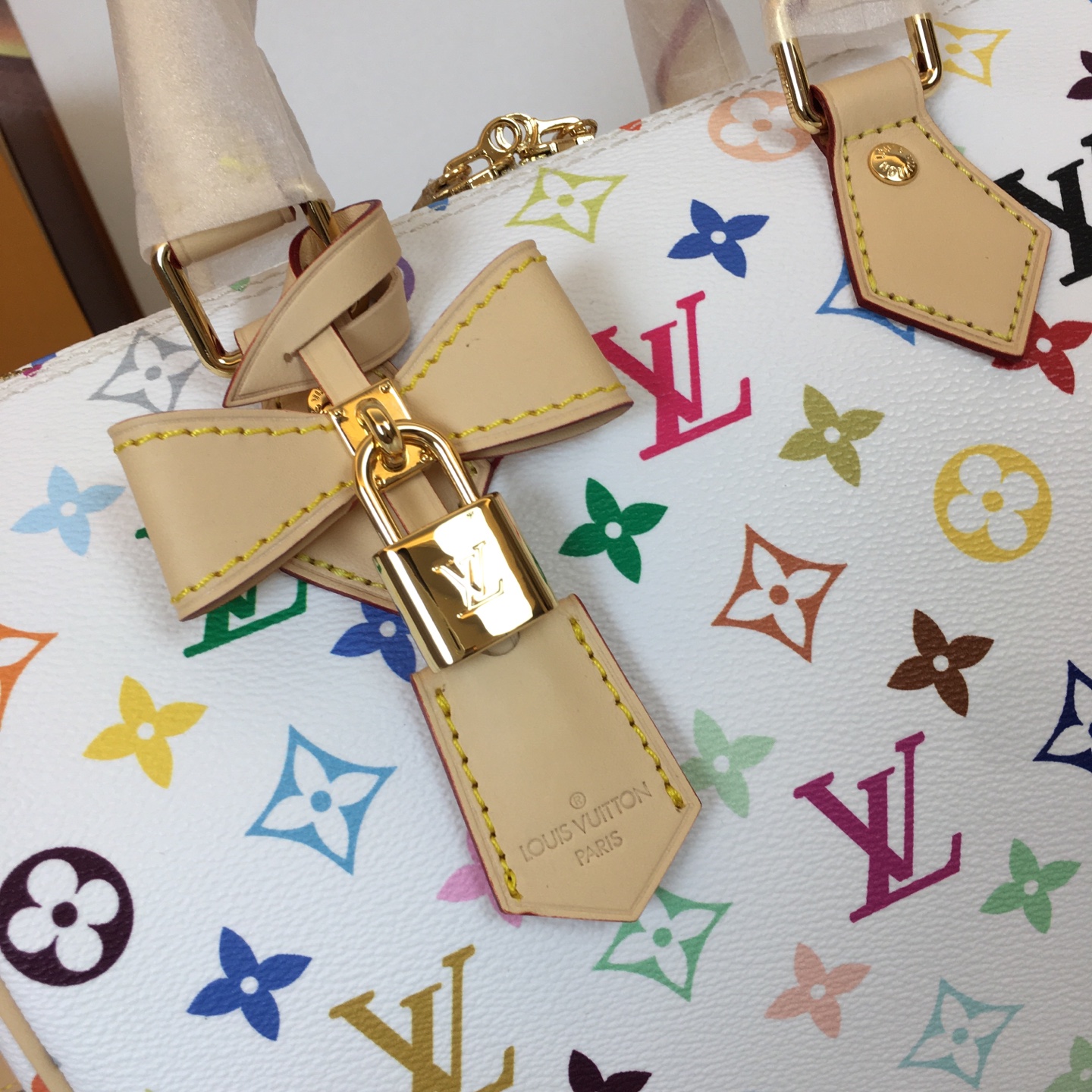 Louis Vuitton Speedy Bandoulière 25 Murakami Takashi White Multicolor Monogram 4 i1741110922113 6448 0 2
