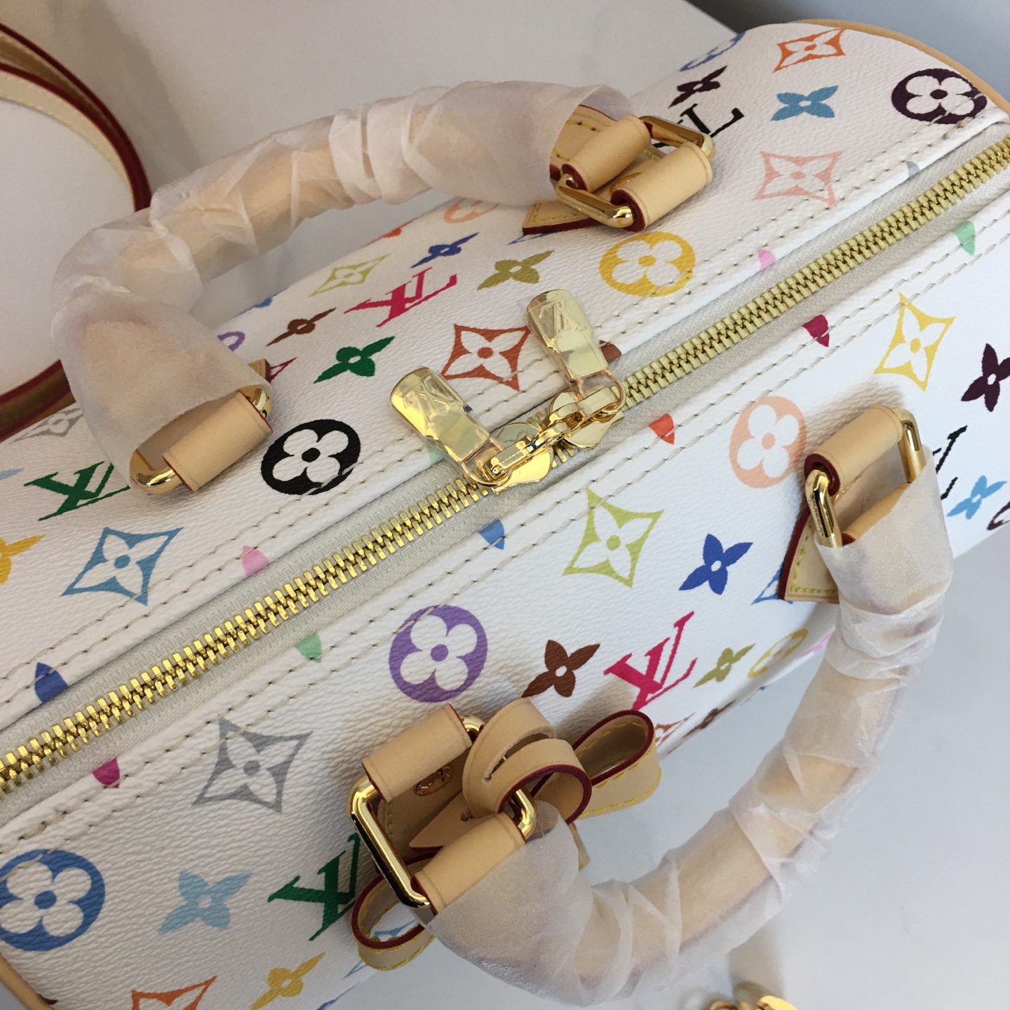 Louis Vuitton Speedy Bandoulière 25 Murakami Takashi White Multicolor Monogram 6 i1741110922151 7642 0 4