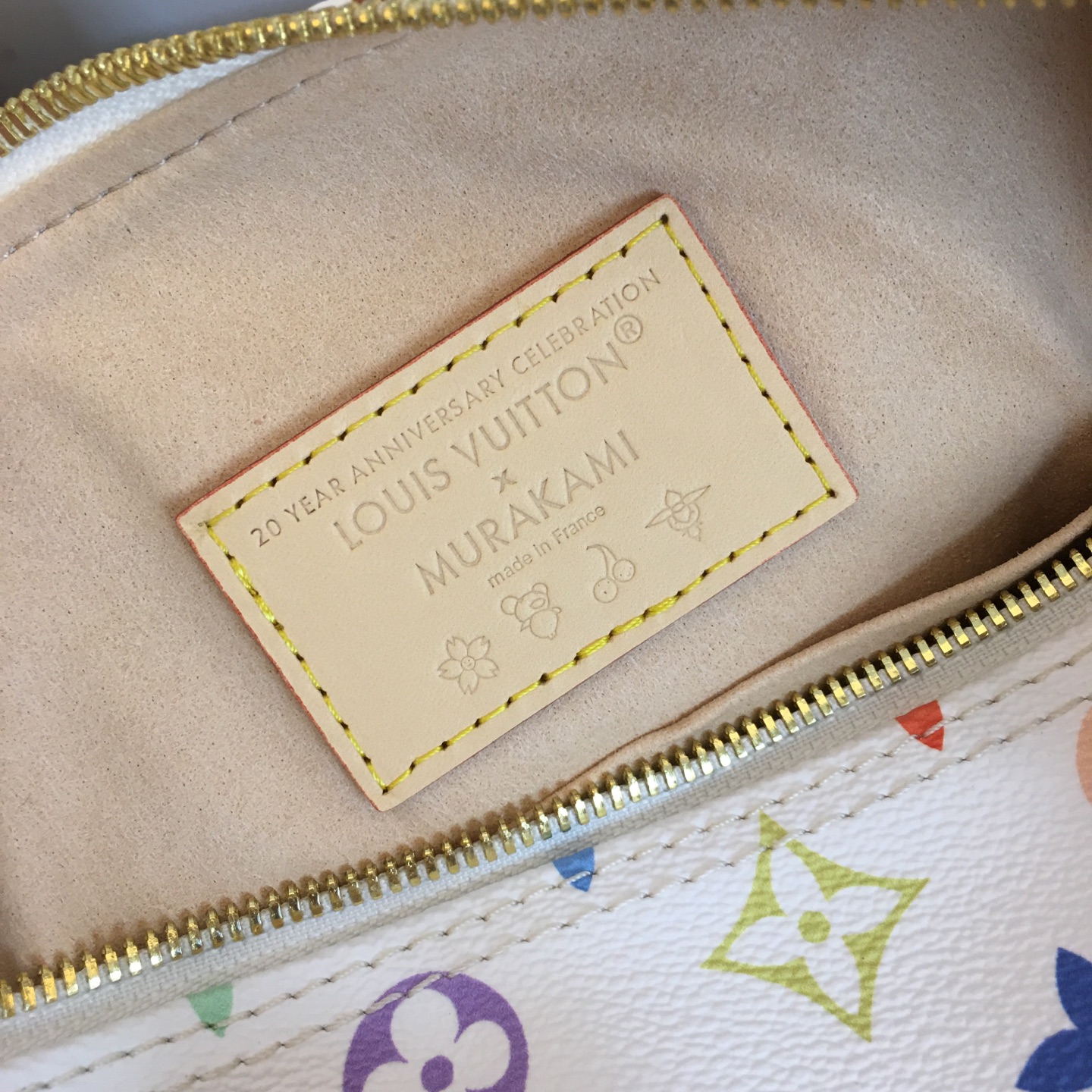 Louis Vuitton Speedy Bandoulière 25 Murakami Takashi White Multicolor Monogram 8 i1741110922172 1538 0 7