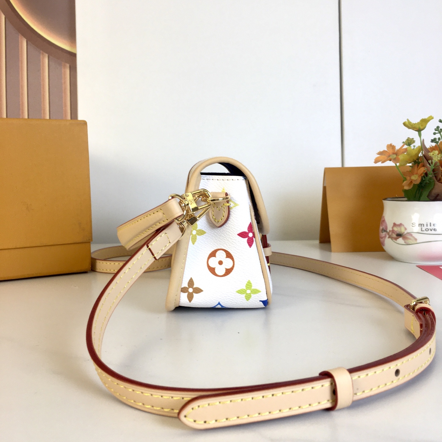 Louis Vuitton Nano Diane Multicolor Monogram Canvas Crossbody Bag 3 i1741540293890 1882 0 2