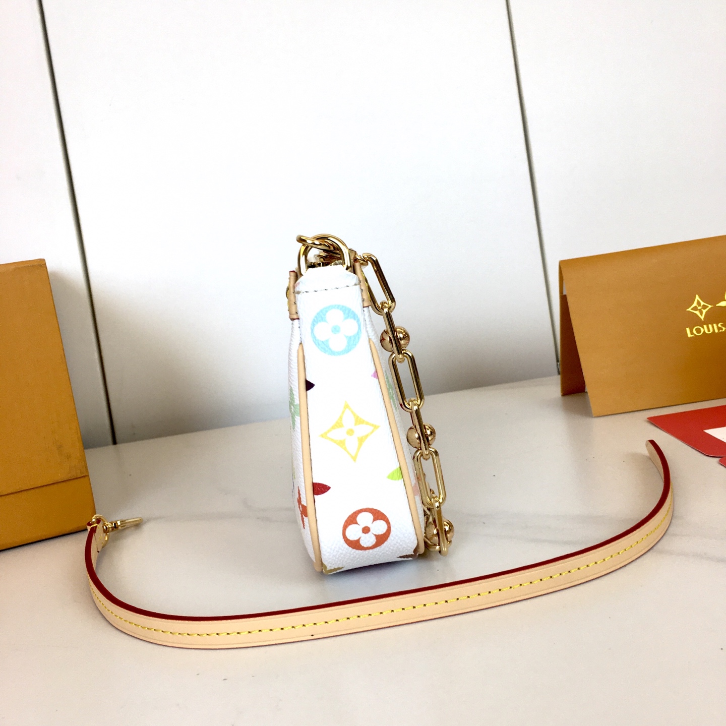 Louis Vuitton Pochette Accessoires Monogram Coated Canvas Shoulder Bag 7 i1742150471846 9245 0 6