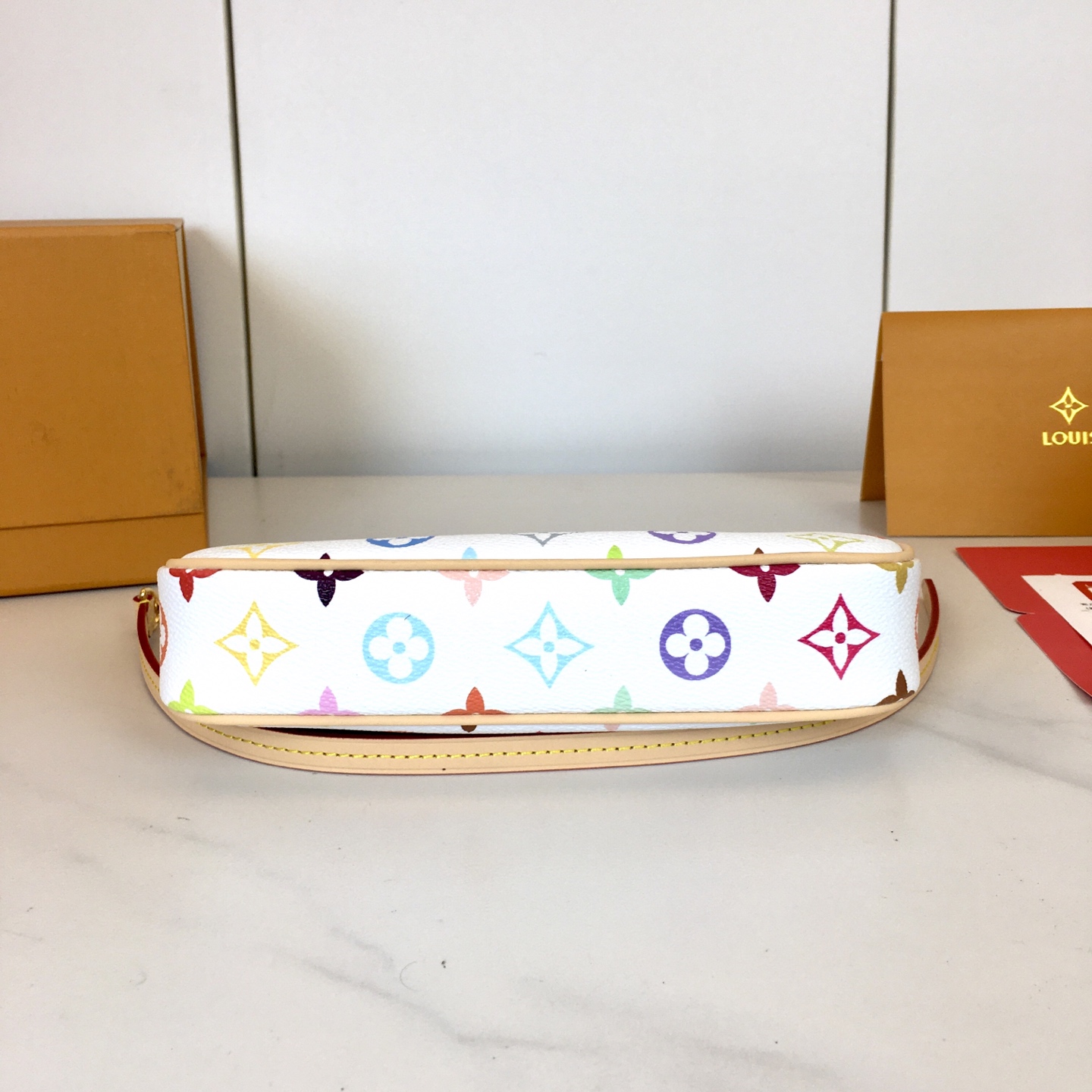 Louis Vuitton Pochette Accessoires Monogram Coated Canvas Shoulder Bag 8 i1742150476798 2703 0 7