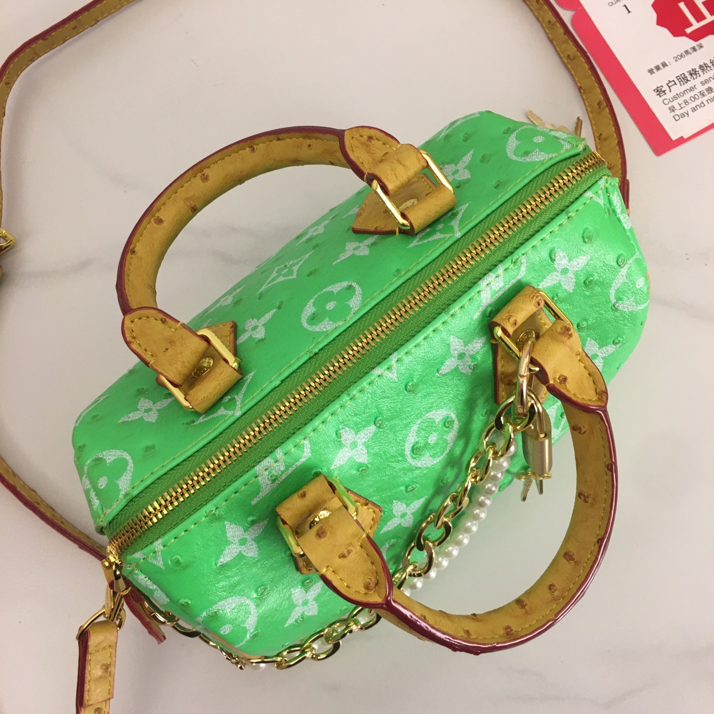 ,M87682,本款 LV x YK Nano Speedy 手袋选择阐述路易威登 x 草间弥生合作系列