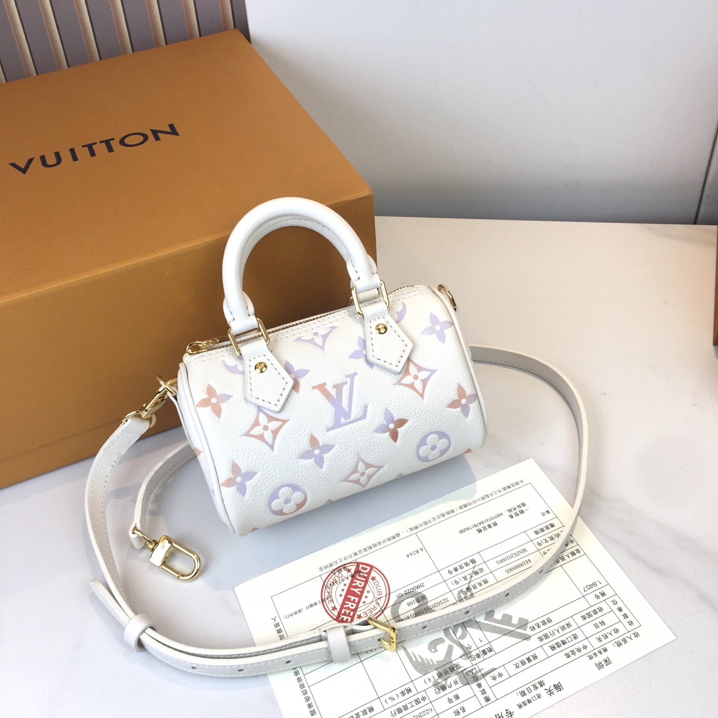 Louis Vuitton Nano Speedy White Monogram Empreinte Leather Crossbody Bag 3 i1753640061084 4571 0 1