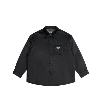 Prada Clothing Coats & Jackets Shirts & Blouses Good Quality Replica Black Grey Fall/Winter Collection