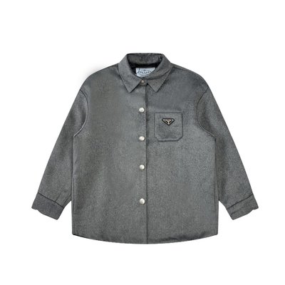 Prada Clothing Coats & Jackets Shirts & Blouses Black Grey Fall/Winter Collection