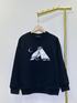 Louis Vuitton Clothing Sweatshirts Apricot Color Black Embroidery Cotton Fall/Winter Collection