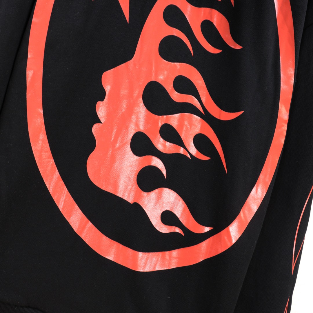 Hell Star’s 360g Fabric Hoodie in Black, Sizes S-XL, Code BR 5650. - 图片 9