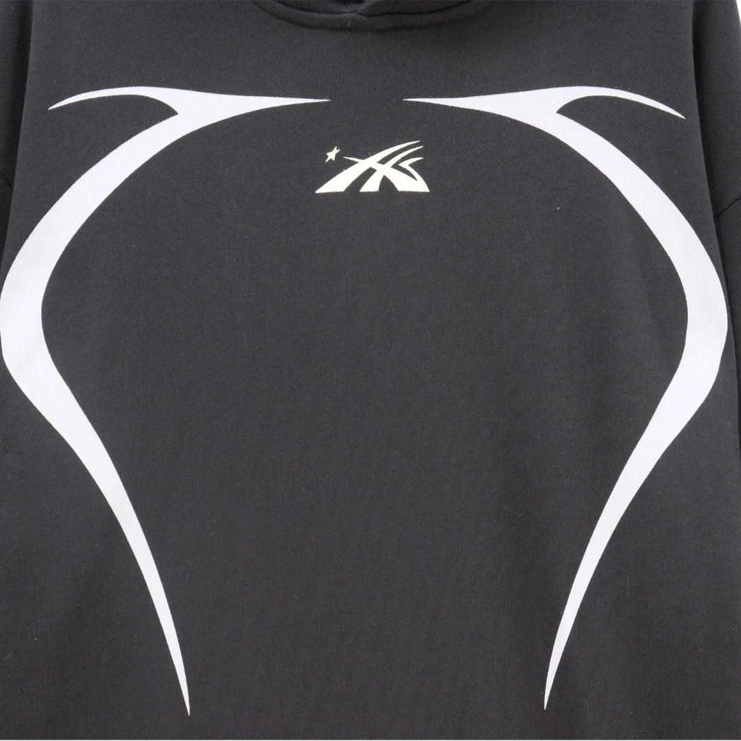 Hellstar Hoodie in 360g Fabric, Available in Black and Red, Sizes S-XL. - 图片 9