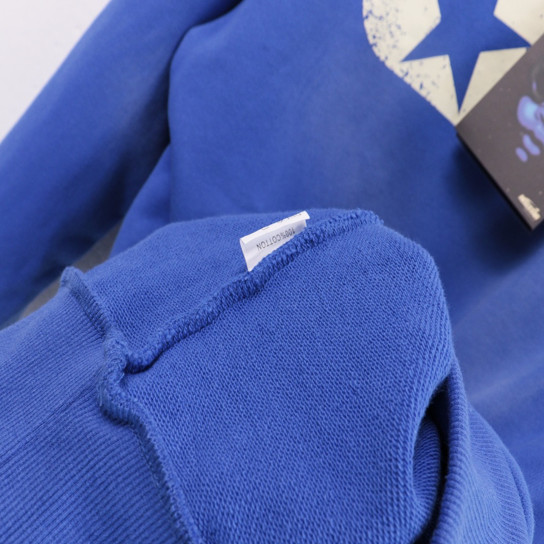 Water-Washing Hell Star Hoodie in 360g Fabric, Sizes S-XL, Multiple Colors - 图片 8