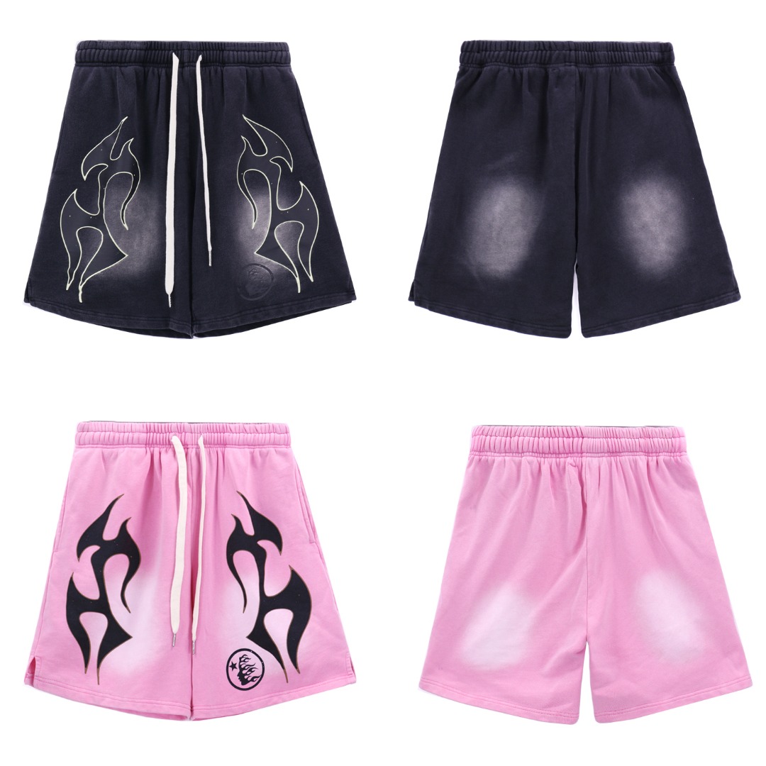 Fabric: 360g Water Washing; Hellstar Collection in Water Washing Black and Powder Colors