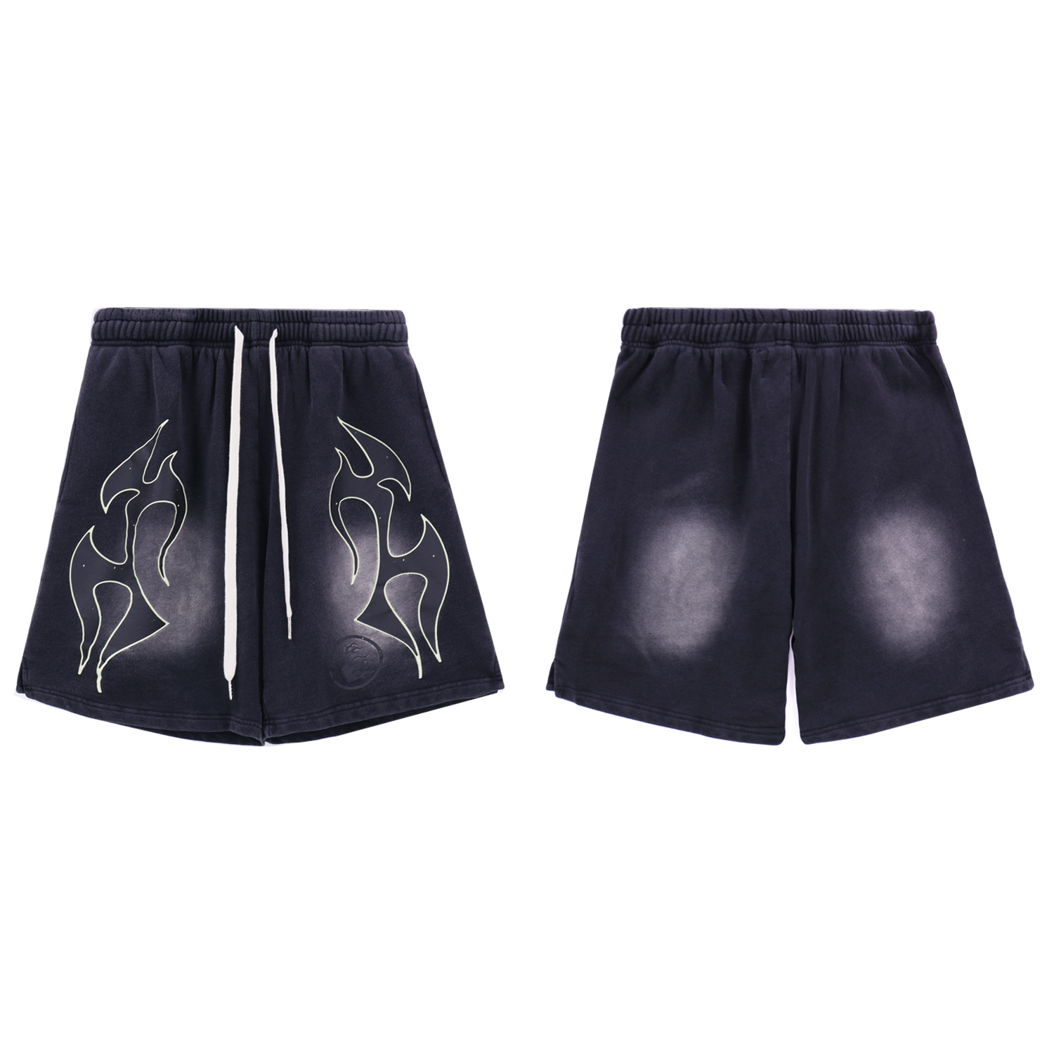 Fabric: 360g Water Washing; Hellstar Collection in Water Washing Black and Powder Colors - 图片 2