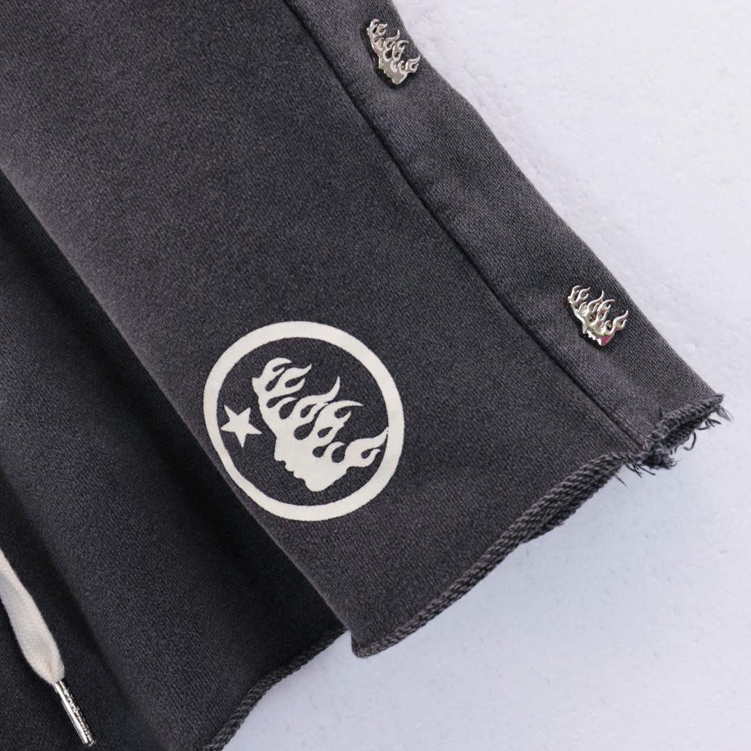 Water-Washing Hellstar Hoodie: BR 8620, 360g Fabric, 4 Colors, Sizes S-XL - 图片 9