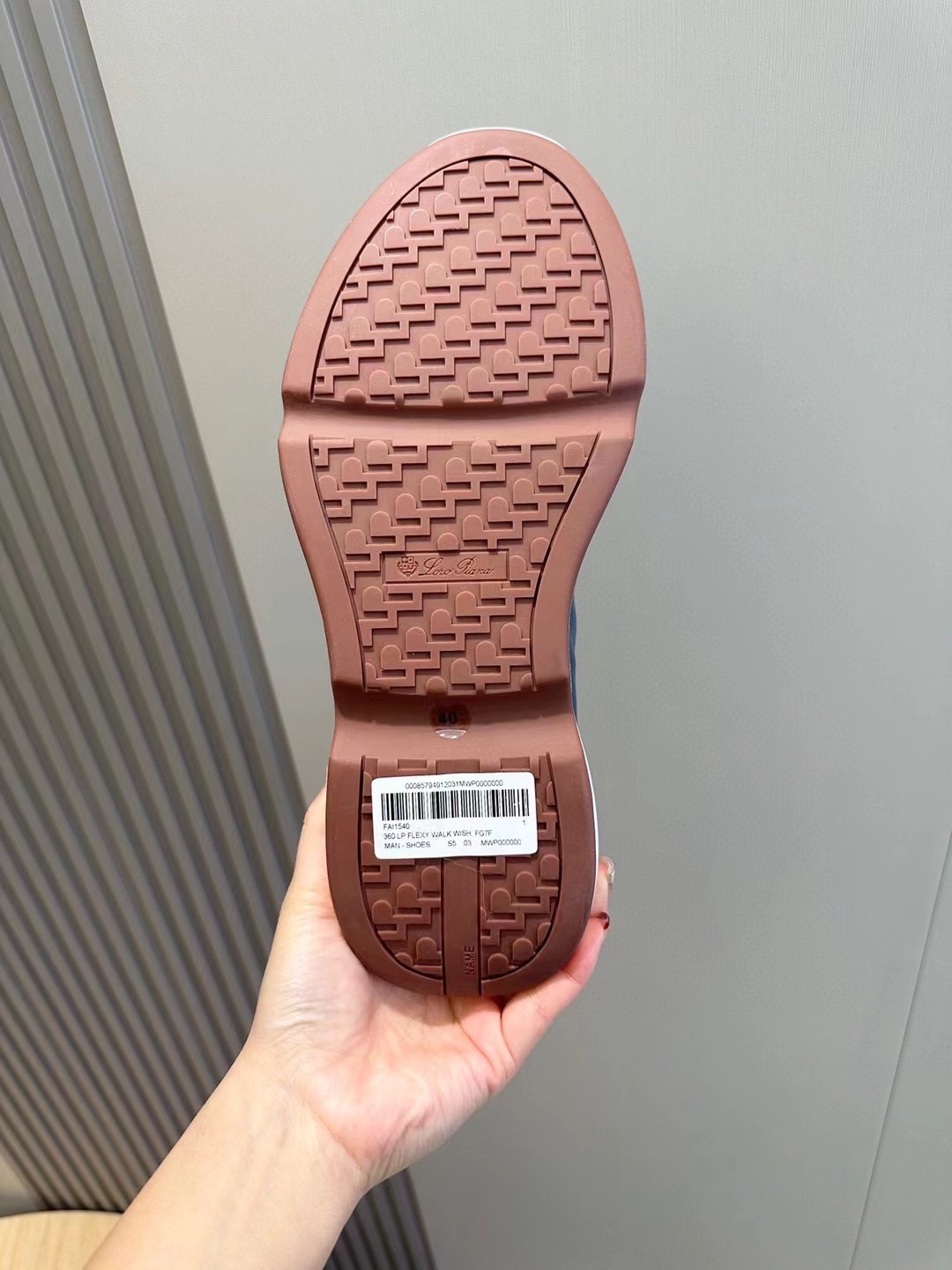 loro Piana Modular Walk Zapatillas deportivas para hombreEstas zapatillas deportivas están confeccio