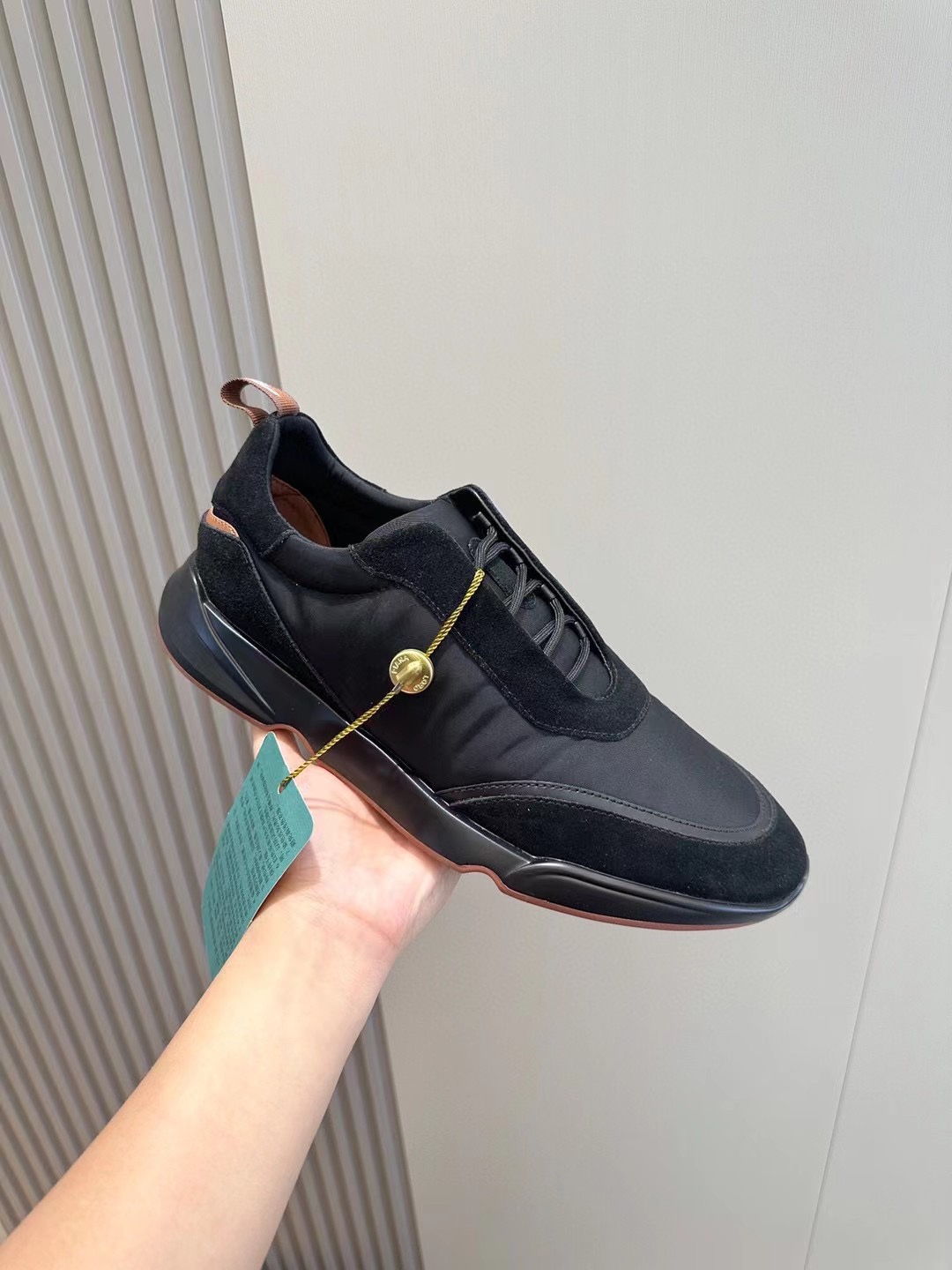 loro Piana Modular Walk Zapatillas deportivas para hombreEstas zapatillas deportivas están confeccio