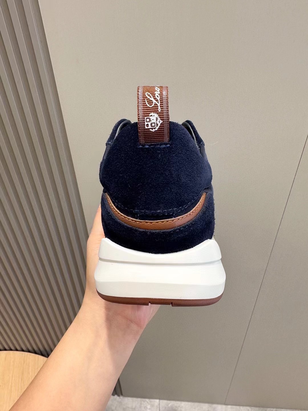 loro Piana Modular Walk Zapatillas deportivas para hombreEstas zapatillas deportivas están confeccio