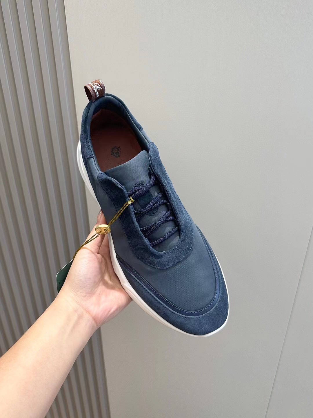 loro Piana Modular Walk Zapatillas deportivas para hombreEstas zapatillas deportivas están confeccio