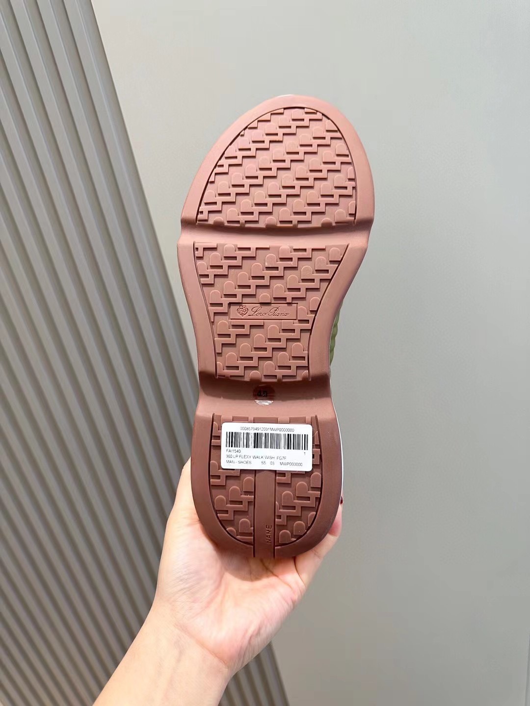 loro Piana Modular Walk Zapatillas deportivas para hombreEstas zapatillas deportivas están confeccio